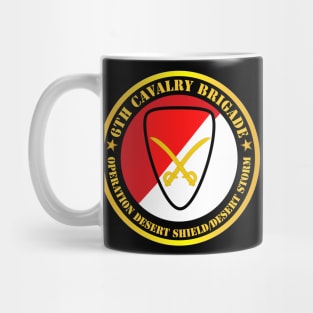 6th Cavalry Brigade - Operation Desert Shield - Desert Storm Mug